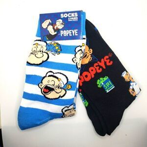 Popeye the sailor man socks